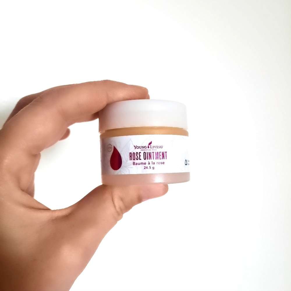 Rose ointment, face cream, spa,wellness, young living, rose essential oil
